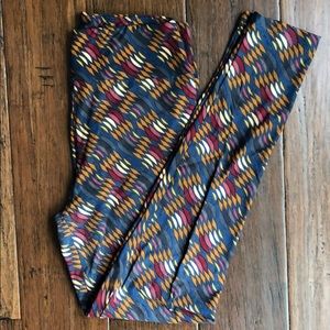 Multi Color Lularoe Leggings